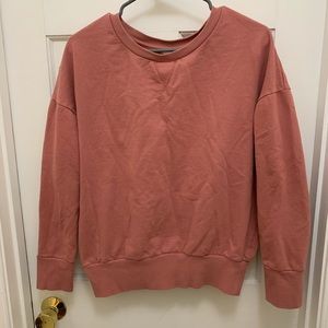 Burgundy sweater shirt